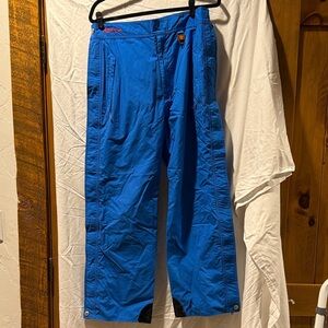 Vintage Ellesse European Men's Blue Ski Pants